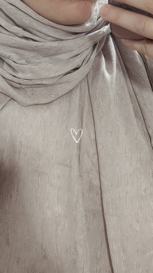 Beige – Linen Hijab