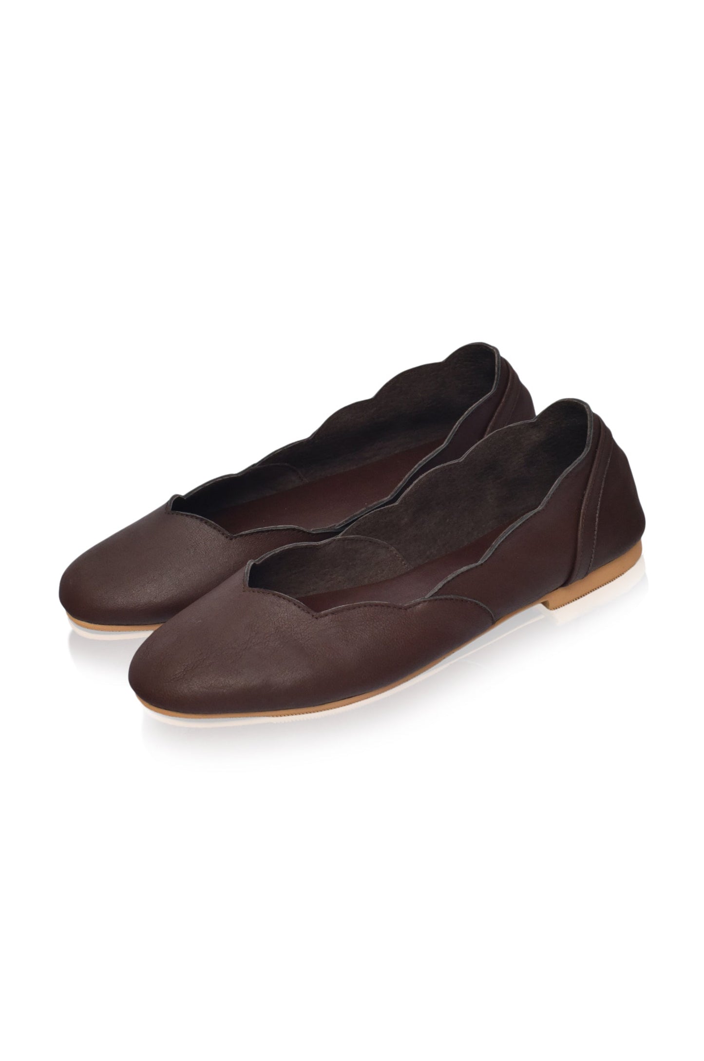 Milan Leather Ballet Flats