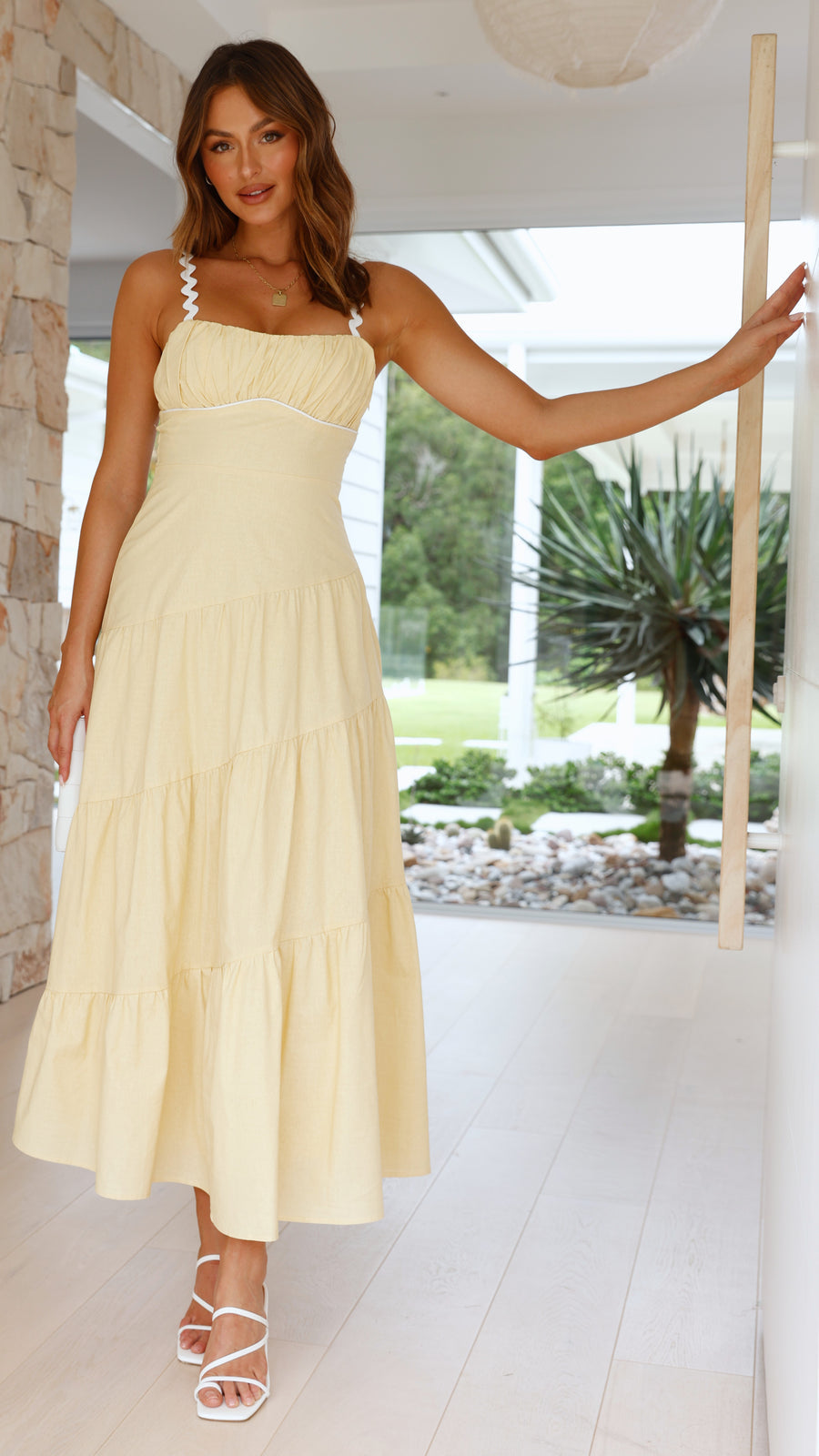 Butter Yellow Maxi Dress